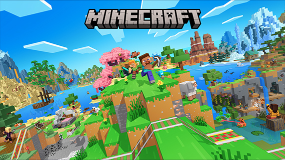 Minecraft official key art