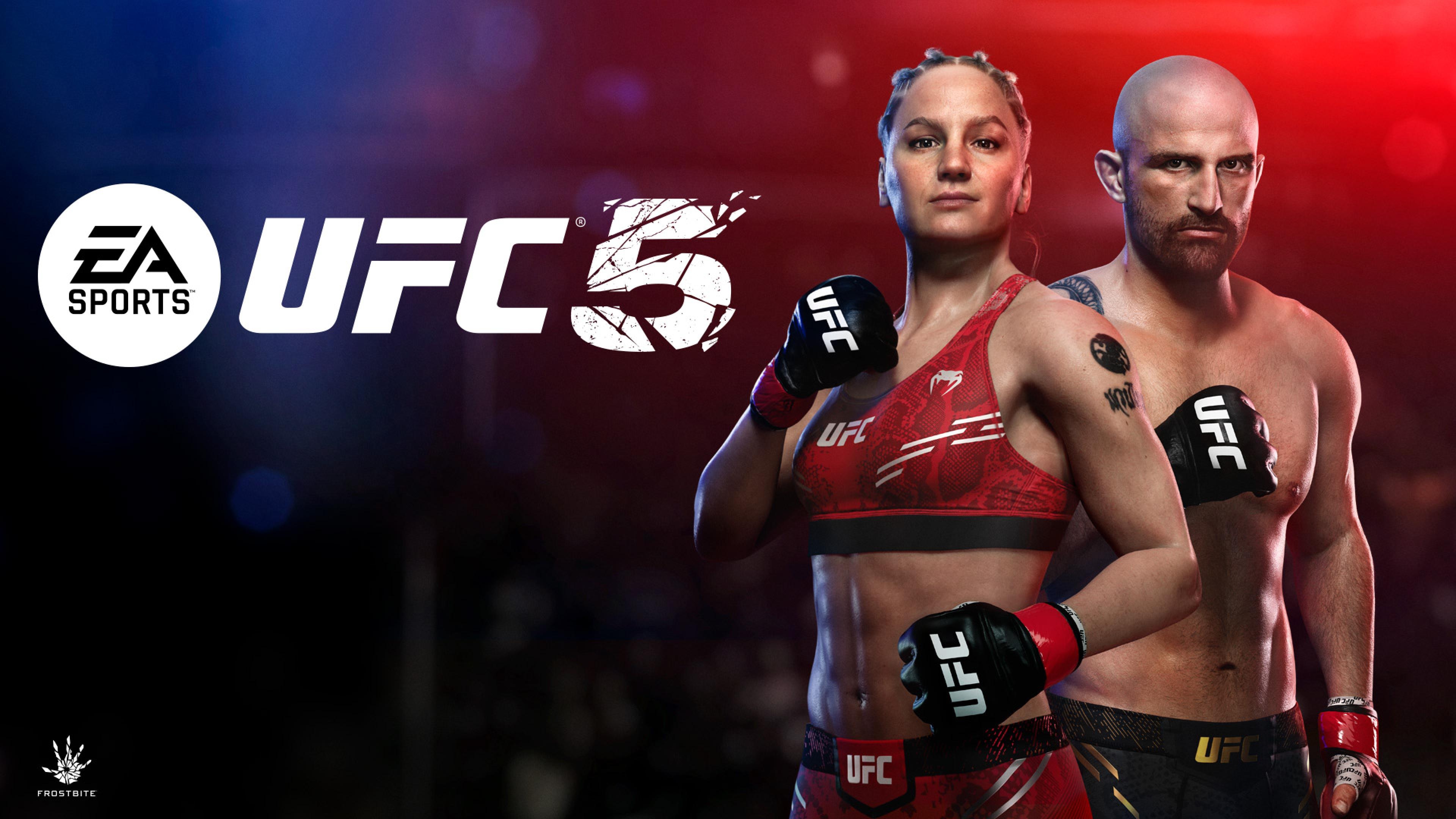 EA Sports UFC 5 official key art